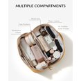 thumbnail image 2 of Bolsa de cosméticos EACHY, bolsa de maquillaje de viaje de gran capacidad, 2 of 5
