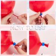 thumbnail image 3 of 200Pcs Balloon Clips V Shape Balloon Arch Clips Balloon Tie Tool Colorful Balloon Clamps Balloon Clip Holders Plastic Balloon Tool for Wedding Christmas Birthday Party Decoration Mixed Color, 3 of 5