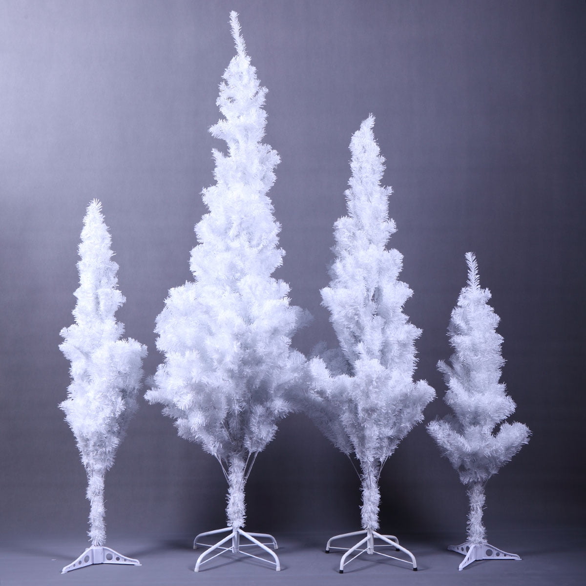 Kepooman 4ft Artificial White Christmas Tree with Solid Stand, Christmas Festival Decorations for Indoor Kepooman 4ft Artificial White Christmas Tree with Solid Stand, Christmas Festival Decorations for Indoor