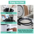 thumbnail image 4 of Rice Robot Personal Rice Cooker, PFAS-free, Nonst, 4 of 8