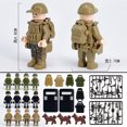 thumbnail image 5 of Set de 12 Minifiguras de Policía Especial - Figuras de Acción Tácticas, Bloques de Construcción DIY para Niños y Coleccionistas, 5 of 5