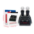 thumbnail image 3 of sweethay Estación de carga del controlador 4 en 1 para MOVE / VR Move Charger Stand Controller Charger Videojuegos y accesorios, 3 of 6