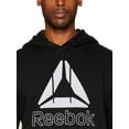 thumbnail image 3 of Reebok Men's and Big Men's Active Fleece Hoodie, up to Sizes 3XL, 3 of 11