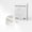 White, variant on MagTek Powerful Compact Bluetooth Wireless Speaker with Magnetic Mounting Base Connects to Back of Phone or Steel Surface and Carabiner Clip in Black