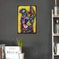 thumbnail image 3 of Hojalata Rectangular 20*30cm Serie Animal Perro Plano, 3 of 9
