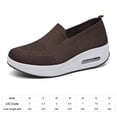 thumbnail image 3 of Mocasines informales para mujer, zapatillas informales transpirables para deportes al aire libre (40 marrón) Ehuebsd Para Estrenar, 3 of 3