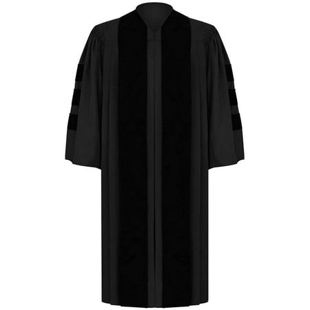 

Endea Graduation Deluxe Doctor Gown (45 (5 0 - 5 2 )) Black