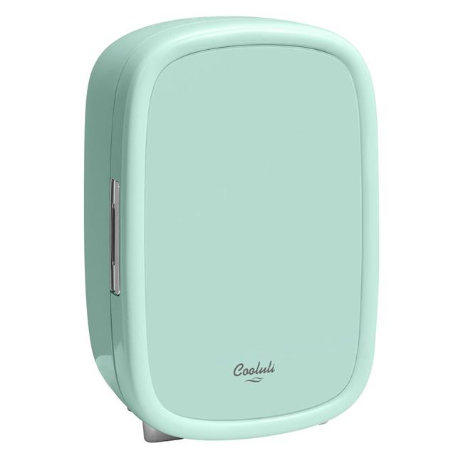Cooluli 12 Liter Beauty Mini Fridge, Mint Green
