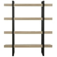 thumbnail image 5 of SAFAVIEH Melissa Retro Mid Century 4 Tier Etagere, Oak/Black, 5 of 9