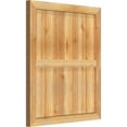 thumbnail image 2 of 26 7/8"W X 31"H Timbercraft Five 5 3/8" Boards Framed Board-N-Batten Shutters, Rough Sawn Western Red Cedar (Per Pair), 2 of 13