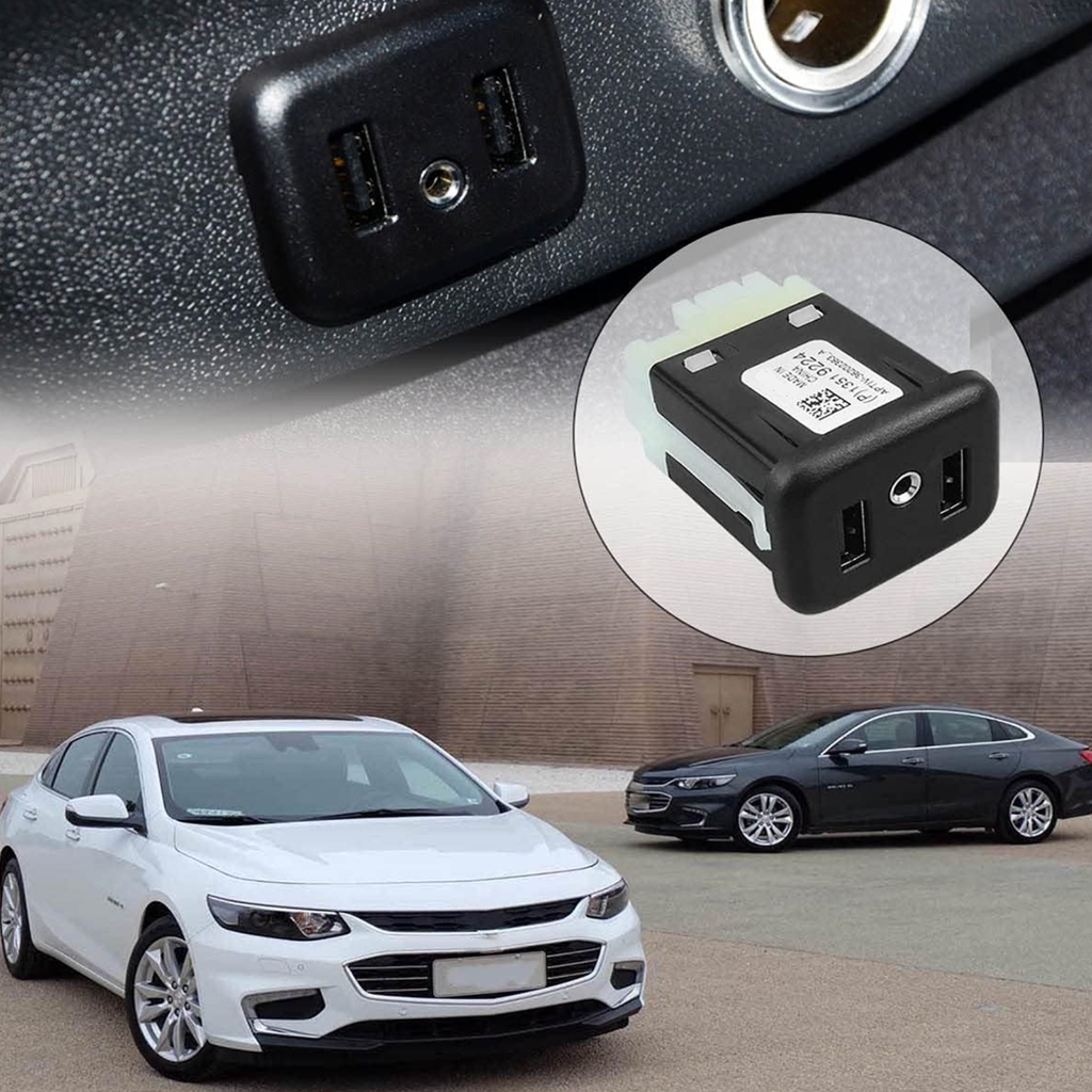 Replace 13519224 13509942 13510854 23496501 Car Player USB Port Replacement Auto Part Accessory