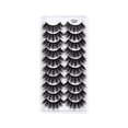 thumbnail image 1 of Pestañas, paquete múltiple, pestañas postizas de visón, volumen, finas, pares, estilo 8D, pestañas postizas, ojos de visón, 10 pares de pestañas, paquete de pestañas dramáticas, 1 of 7