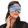 thumbnail image 2 of IAUYY Sleep Mask, Super Soft Eye Masks with Adjustable Strap, Lightweight Comfortable Blindfold,Perfect Blocks Light for Men Women Elegant and Graceful Backdrop, 2 of 7