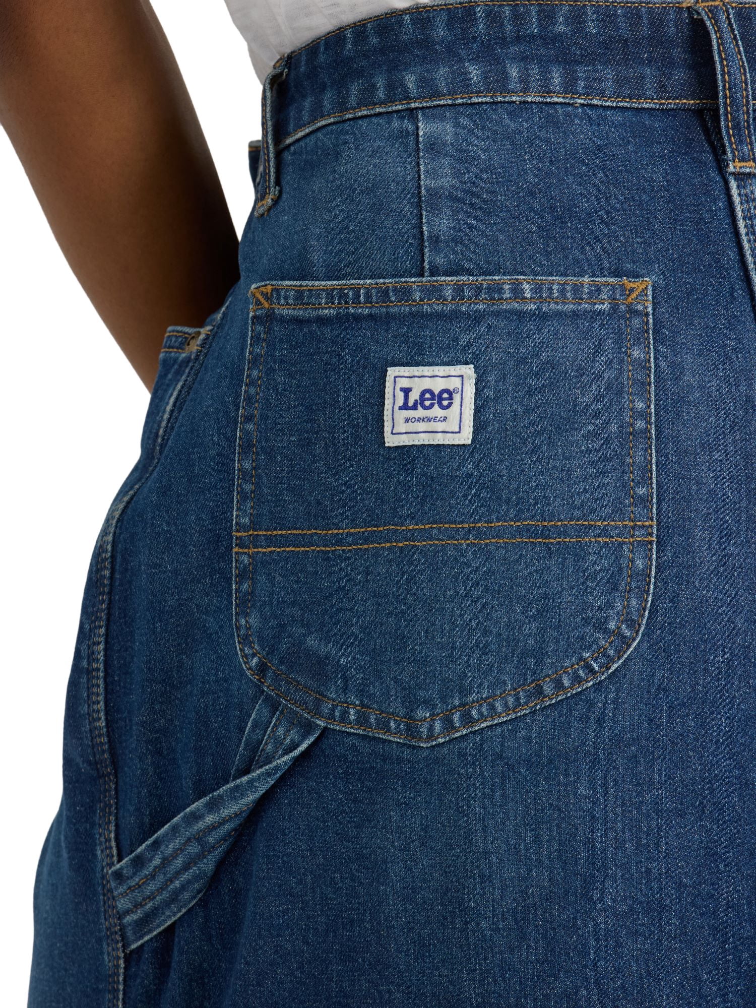 Lee® Women's Midi Length Heritage Skirt with Utility Details