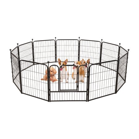 UPC: 0724443760238 | TFCFL Portable Pet Playpen Puppy Dog Fences Gate Home Indoor Outdoor Fence Exercise