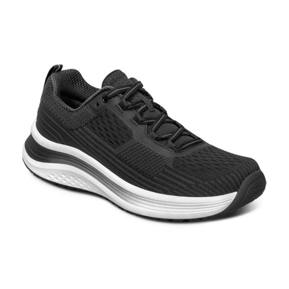 Orthofeet Relay - Women's Running Shoe - Black 87001M