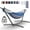 Fineblue, variant on KEESTP Comfortable 2 Person Hammock with Stand,Portable Detachable Brazilian Hammock,450lb Capacity - Bluewhite