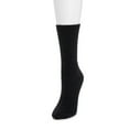 thumbnail image 3 of MUK LUKS Women's Microfiber Crew Boot Sock, 1-Pack, Size 6-11, 3 of 4