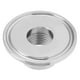 thumbnail image 2 of Adaptador Hembra Npt De Acero Inoxidable 304 HFSR De 1,5 Pulgadas A 1/2 Pulgadas NPT Para Instalación De Tuberías Con Triple Abrazadera, 2 of 7