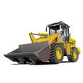 thumbnail image 2 of Big Lifter Bulldozer Construction Wall Decal Sticker, Wallmonkeys Peel & Stick Vinyl Graphic (36 in W x 25 in H), 2 of 4
