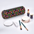 thumbnail image 2 of Disketp Traditional Floral Polish Estuche Organizador de Lápices de Cuero, Estuche de Oficina con Cremallera para Bolígrafo y Lápiz, 2 of 6
