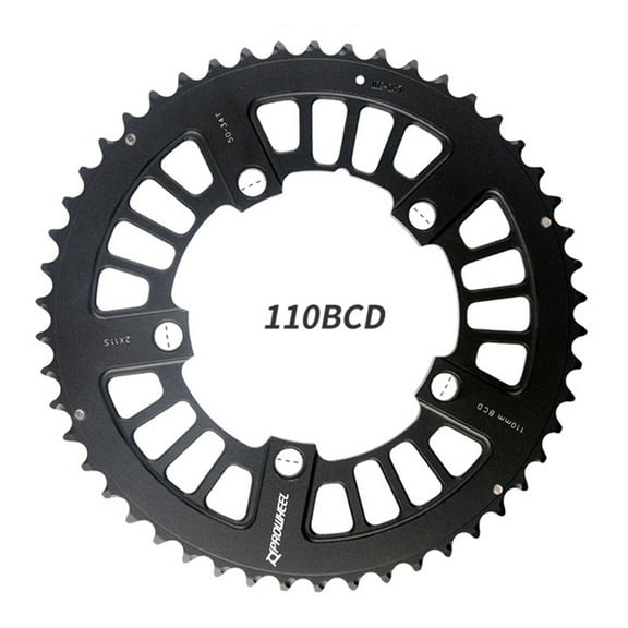 Bike Chainwheel Steel / Aluminum Crankset, Speed Sprocket Plate Parts, 34T 39T 50T 53T, 110/ 130BCD, 8/9/10/11T