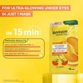 thumbnail image 2 of Garnier Vitamin C Brightening Eye Patches, Hyaluronic Acid, 2 of 10