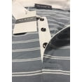 thumbnail image 5 of Aiyino Men's Short Sleeve Stripe Polo Shirts Casual Slim Fit Basic Designed Cotton Shirts, 5 of 5