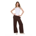 thumbnail image 2 of Forever 21 Women's Brown Athleisure Low-Rise Jogger, Wide-Leg, M, 2 of 7