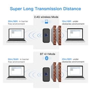 Mini 3-in-1 Bluetooth USB Wired&Wireless 1D Barcode Scanner Portable Bar Code Reader ,Easy to Operate