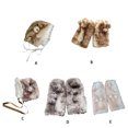 thumbnail image 4 of Guardurnaity Calcetines de invierno de poliéster, un básico de moda, afelpados y con estampado de renos, ideales para mantener las piernas Sombreros tipo+4, 4 of 6