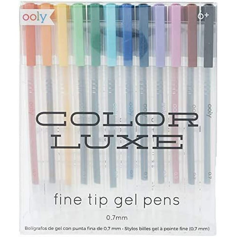 OOLY Color Luxe Fine Tip Gel Pens – Parcel Arts