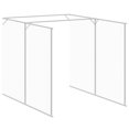 thumbnail image 5 of vidaXL Maison pour Chien avec Cheminée Anthracite 165x1271x181 cm Acier Galvanisé, 5 of 5