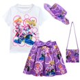 thumbnail image 1 of Toddler Girl Princess Peach T-Shirt And Tutu Suit Cartoon Summer Dress-YOUYOU, 1 of 3