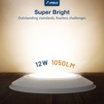 thumbnail image 3 of Luminaria Amico de disco LED 5/6" de 12 W y 1050 lm, 3 of 7