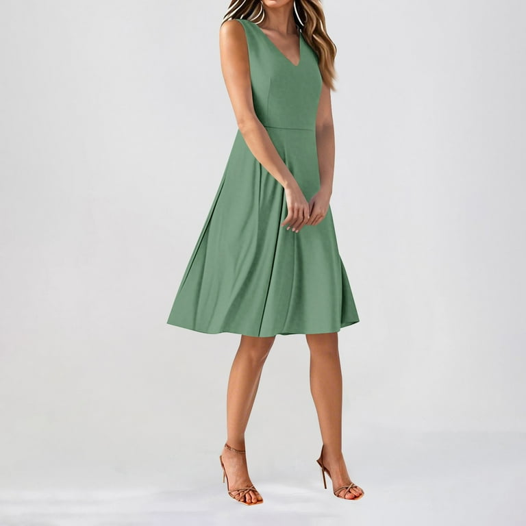 Womens Dresses, Chiffon Floral Sleeveless V Neck Waist 2025 Elegant Summer Boho Cocktail Dress For Wedding Guest Easter Mother'S Day Formal Wrap Style Shirt Dresses (M, Light Green) ZMTing - Walmart.com Womens Dresses, Chiffon Floral Sleeveless V Neck Waist 2025 Elegant Summer Boho Cocktail Dress For Wedding Guest Easter Mother'S Day Formal Wrap Style Shirt Dresses (M, Light Green) ZMTing - Walmart.com