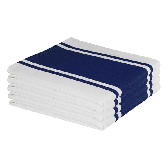 eloria Solid Washable Cotton Dinner Table Napkins Set of 12 for Restaurant, Banquet, Wedding and Holiday
