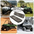 thumbnail image 6 of Binienty UTV Replacement Seat Covers Universal for Kawasaki Mule 3000 4010 4x4 Cheetah Print Soft Anti-scratch UTV Bench Seat Cover for Mule 3020 2001-2002 Accessory Parts, 6 of 8