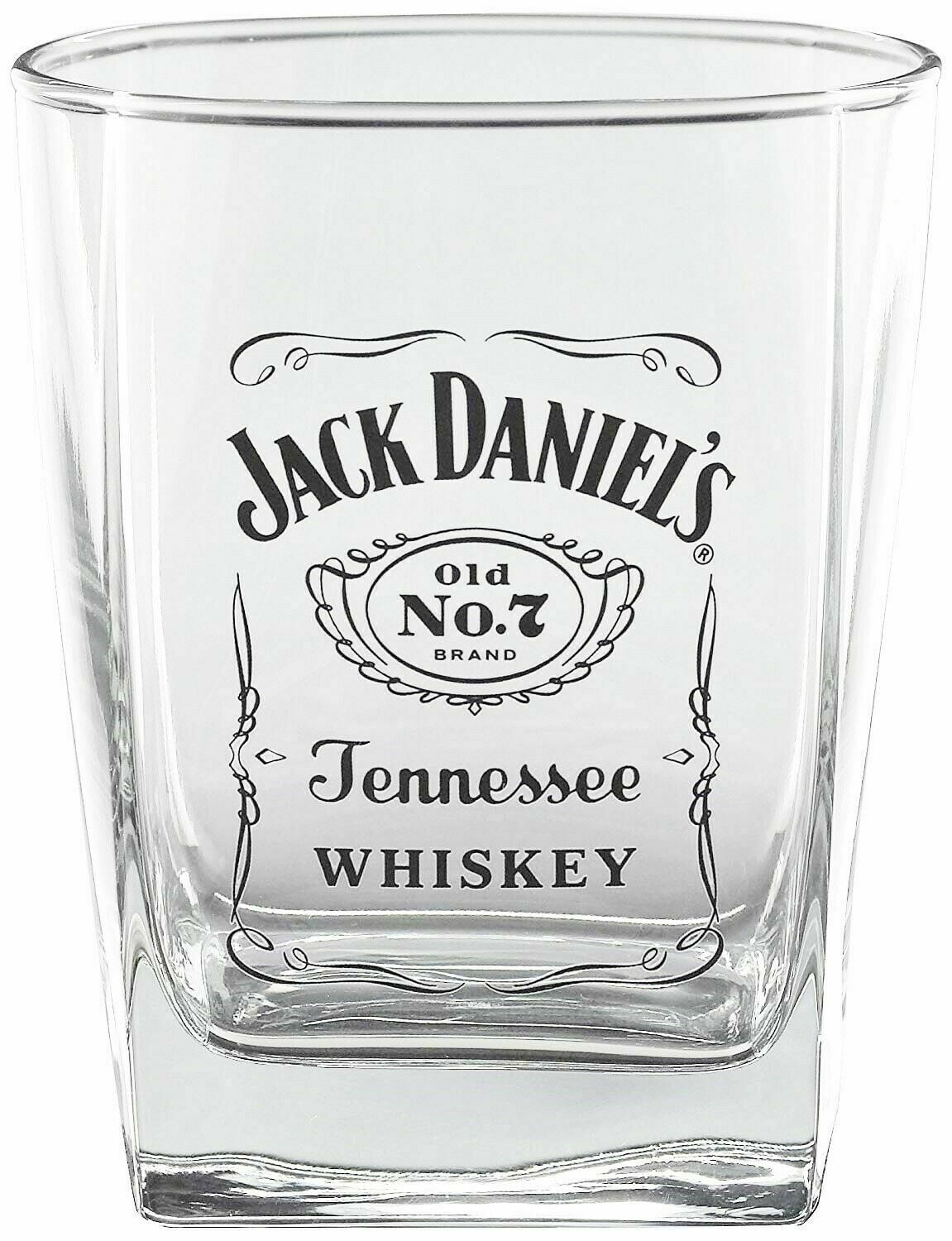 2 X Jack Daniel's Tennessee Fire Highball Tumblers Tall Glass Plus Chalk Board 