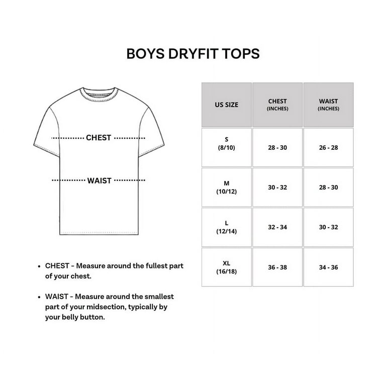 Real Essentials 5 Pack Youth Dry Fit Moisture Wicking Active Athletic Performance Short Sleeve T Shirt Boys Girls Walmart