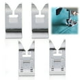 thumbnail image 1 of Riwesomey Prensatelas para máquinas de coser multifuncionales duraderas, ajuste Universal para alto rendimiento, 4 piezas Herramientas y ferretería, 1 of 6