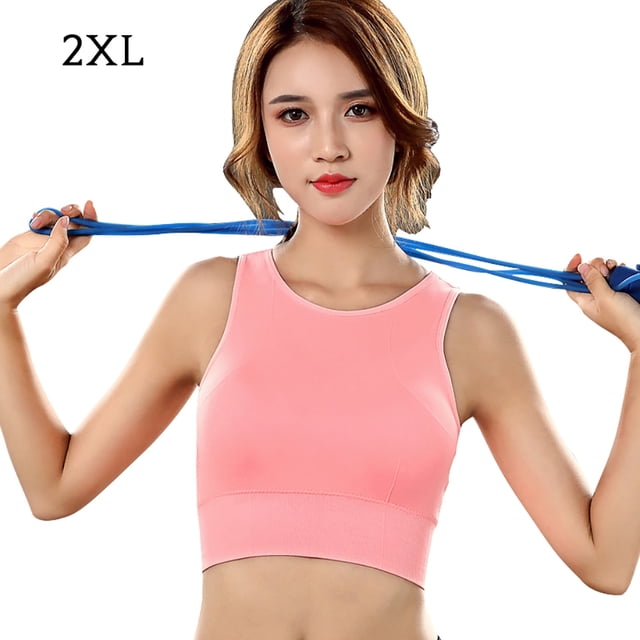 Chaleco deportivo Sujetador con aros Ropa interior para correr de yoga de secado rápido Fitness, Rosa, XXL Advancent AP001273-10B