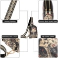 thumbnail image 6 of FORMRS Womens Crossbody Sling Bag Travel Daypack Shoulder Chest Backpack, Skeleton with Flowers Pattern, 6 of 7
