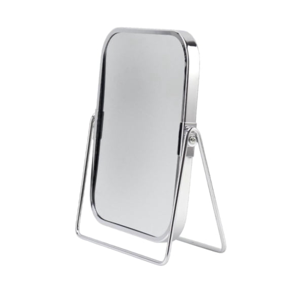 TOOYFUL Makeup Mirror Desk Vanity Mirror 2x Magnification Double-sided Makeup Mirror Desktop Stand Mirror for Hotel Dorm Bedroom Home