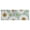 Light Blue Daisy-1, variant on Light Gray Daisy Flower Pattern Kitchen Rug Mat,Kitchen Runner Rugs Non Skid Washable,Decorative Kitchen Floor Mats for Kitchen,Sink,Laundry,17"X47"