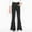 F-212Black, variant on ZHOGXU Big Kids Girls Flared Yoga Pants High Waist Solid Color Stretch Comfortable Slim Fit Bootcut Leggings Athletic Dance Workout Trousers Black 6-7 Years