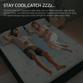thumbnail image 5 of Queen Mattress 14inch,Mattress Queen Size,Green Cooling Gel Memory & Spring Hybrid Medium Comfort Motion Isolation, Pressure Relief,Mattress in a Box,CertiPUR-US, 5 of 10