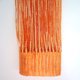 thumbnail image 1 of Xiao Hua Paquete de 2 cortinas de 99 x 199 cm para puertas, divisores de ambientes, decoración hippie, cortinas colgantes con cuentas para dormitorio, armario, puerta, color naranja, 1 of 4