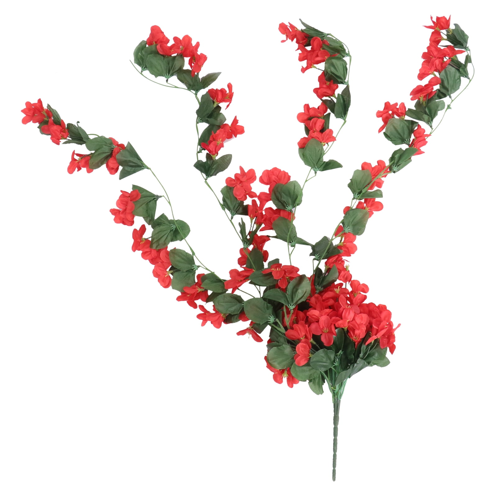 Etereauty Fake Vine Flowers Flower Vines Violet Climbing Rose Purple