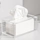 thumbnail image 4 of Soporte de Caja de Servilleta, Acrílico Transparente Fácil Limpieza de Tejido dispensador rectangular de Boca Ancha Elegante para Sala de Estar para Restaurante, 4 of 7